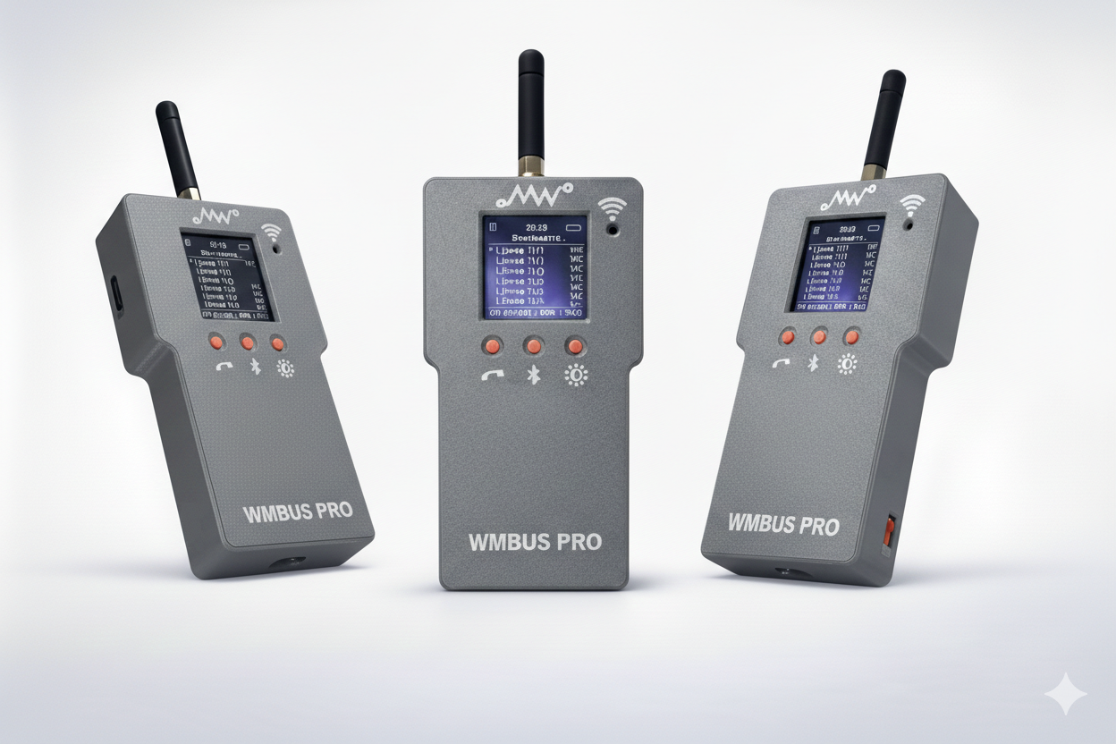 Mobilny czytnik WMBUS